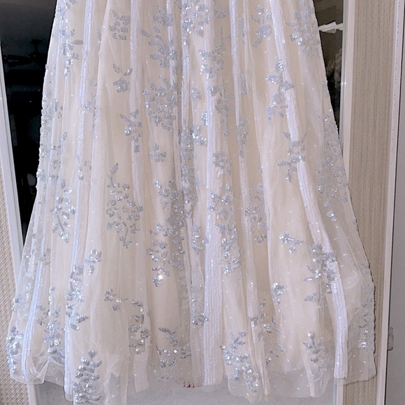 Needle & thread Floral Evermore Sequin cami ankle gown - Picture 9 of 16